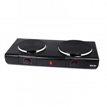 Better Chef 1500-Watt Dual Solid Element Electric Countertop Range -  Walmart.com