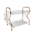 thumbnail image 1 of Better Chef 16" 2-Level Chrome-Plated R-Shaped Dish Rack, 1 of 5