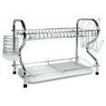 thumbnail image 1 of Better Chef 16" 2-Level Chrome-Plated R-Shaped Dish Rack, 1 of 2