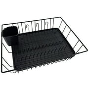 Better Chef 16-inch 3-Piece Dish Rack PVC-Coated Steel Large Drainer DR-1602