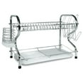 thumbnail image 1 of Better Chef 22" 2-Level Chrome-Plated R-Shaped Dish Rack, 1 of 2