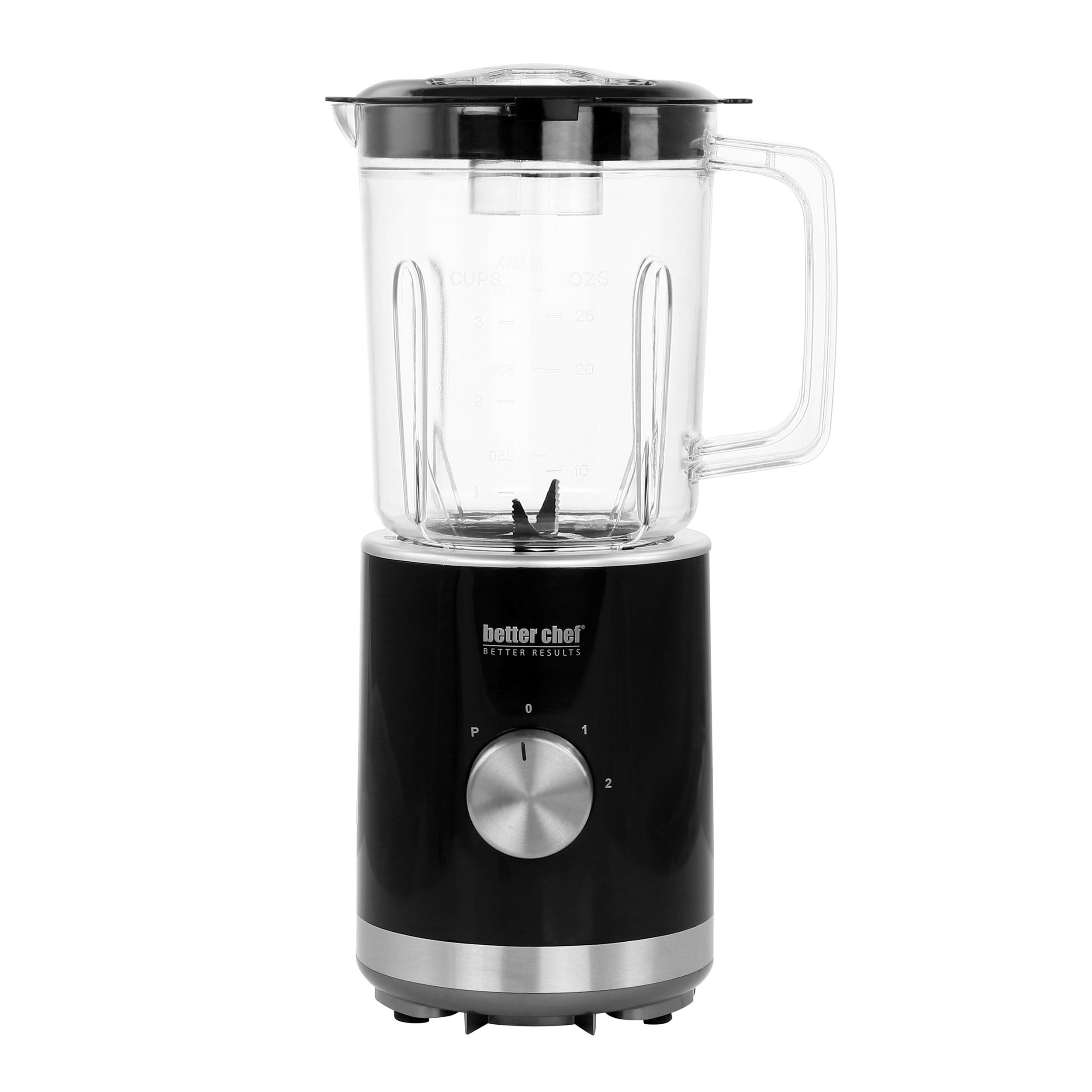 BLACK+DECKER PowerCrush Multi-Function Blender with 6-Cup Glass Jar, 4  Speed Settings, Silver - AliExpress