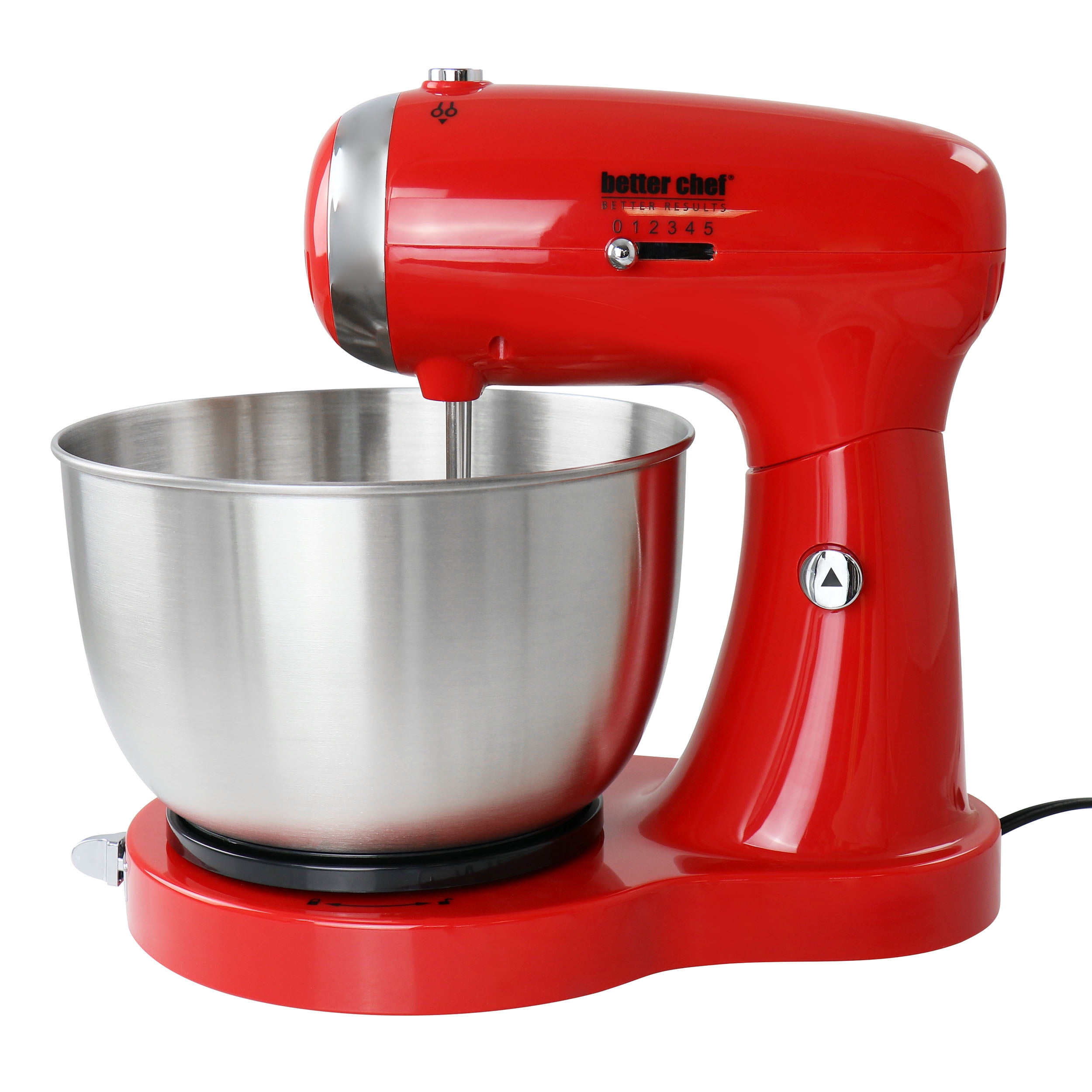 Better Chef 1.5-Quart 5-Speed White Residential Stand Mixer in the Stand  Mixers department at