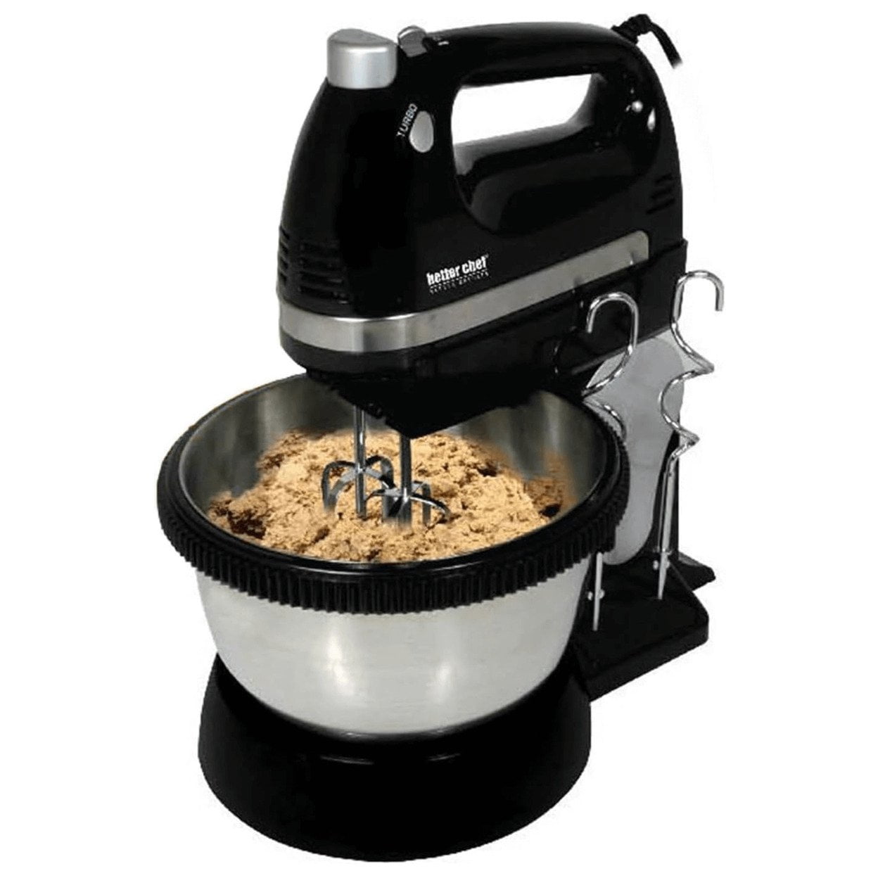 Better Chef 350-Watt Stand/Hand Mixer - Black - Walmart.com
