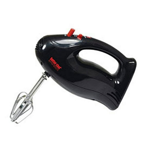 Better Chef 5-Speed Turbo Hand Mixer, Black
