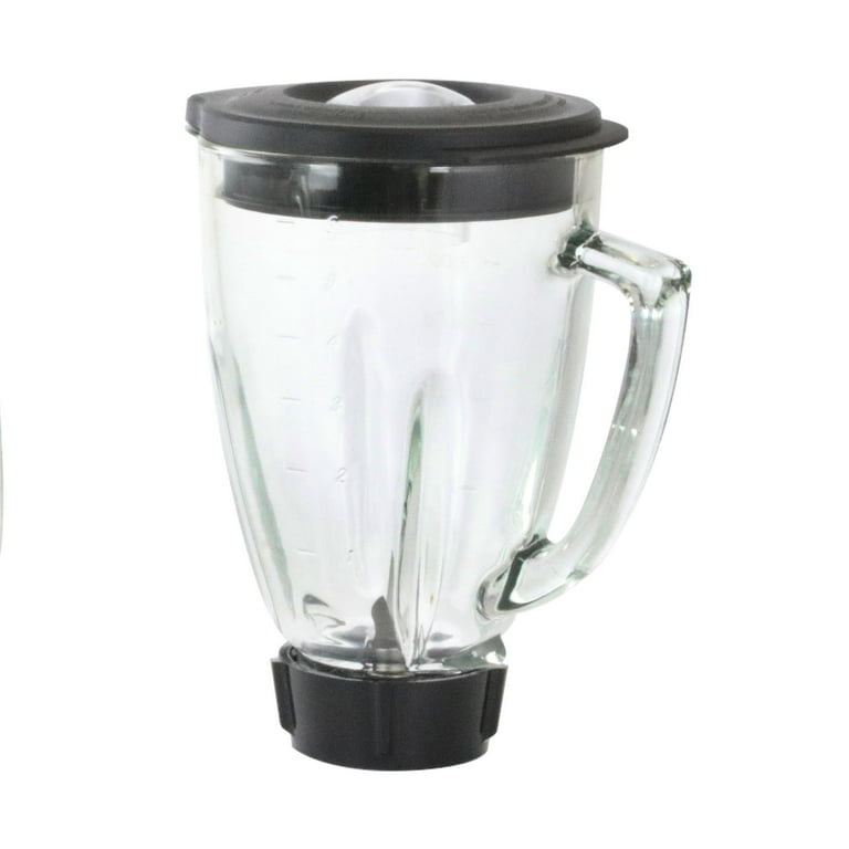 Better Chef 48 oz Round Blender Glass Jar 6-Piece Replacement Kit