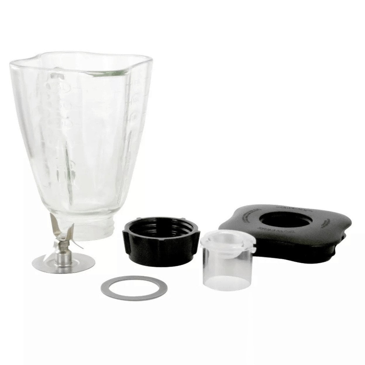 Oster 6Piece Square Glass Blender Jar Replacement Kit for Oster