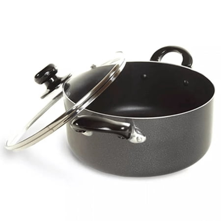 Better Chef 6Qt Aluminum Dutch Oven Non-Stick with Glass Lid Model D601S