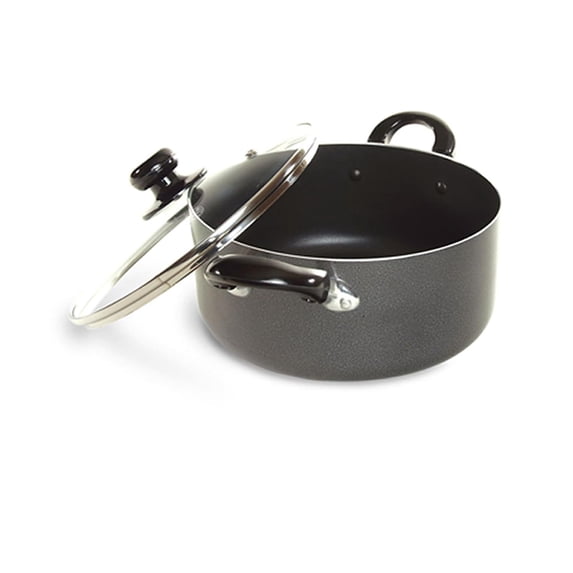Better Chef 8Qt Heavy Gauge Aluminum Dutch Oven with Glass Lid