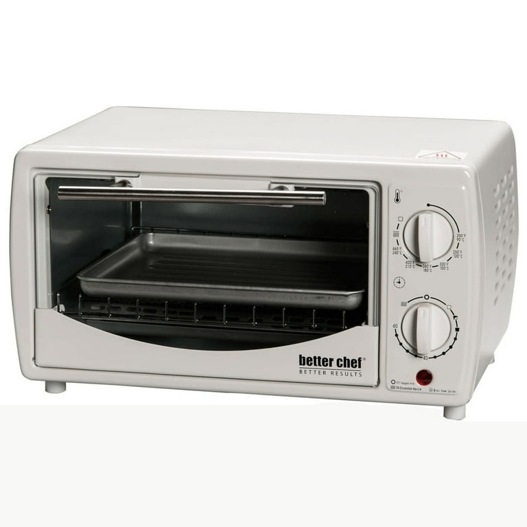 Better Chef 9 Liter Toaster Oven Broiler White