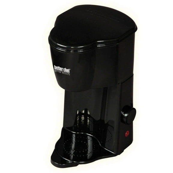 Better Chef Compact Personal 1-Cup Ground Or Pod Coffee Maker, Black | IM102B