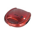 thumbnail image 1 of Better Chef Sandwich Grill, 2-1/2"H x 8"W x 8"D, Red, 1 of 6
