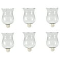 thumbnail image 1 of Better Crafts Large Clear Glass Votive Candle Holder Cups with Rubber Peg Bottoms, Set of 6, 1 of 1