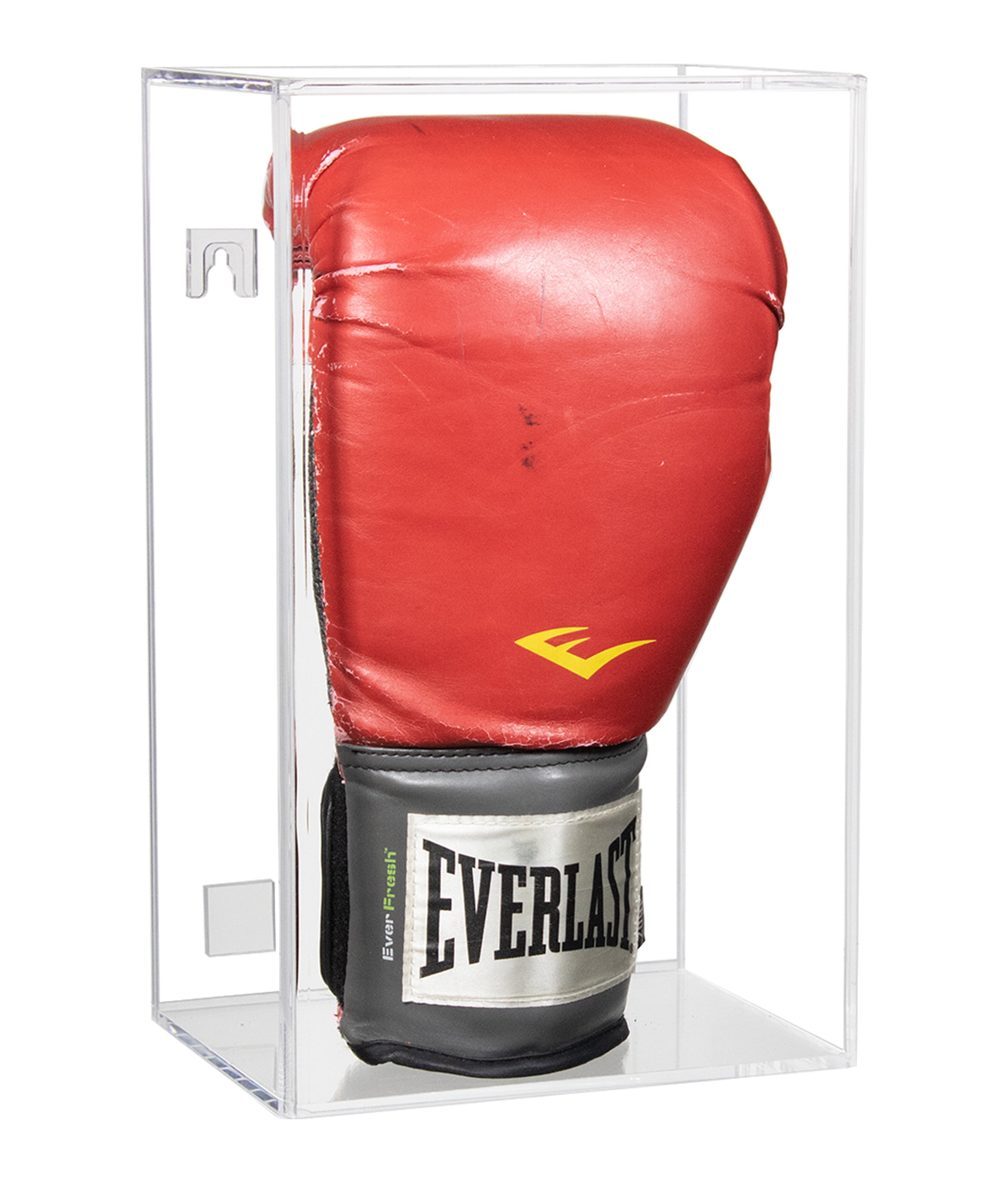 Better Display Cases Acrylic Boxing Glove Display Case with Clear Back