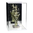 thumbnail image 1 of Better Display Cases Acrylic Versatile Display Case Display Case - Medium Rectangle Box with Mirror Case and White Base 8" x 8" x 12" (V42/A060), 1 of 2