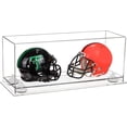 thumbnail image 1 of Better Display Cases Acrylic Versatile Display Case - Large Rectangle Box with Clear Case, White Risers and Clear Base 17" x 6" x 7" (A019/V46), 1 of 2