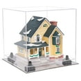 thumbnail image 1 of Better Display Cases Acrylic Versatile Display Case - Medium Square Box with Clear Case, Black Risers and Mirror Base10" x 10" x 10" (V33/A028), 1 of 4