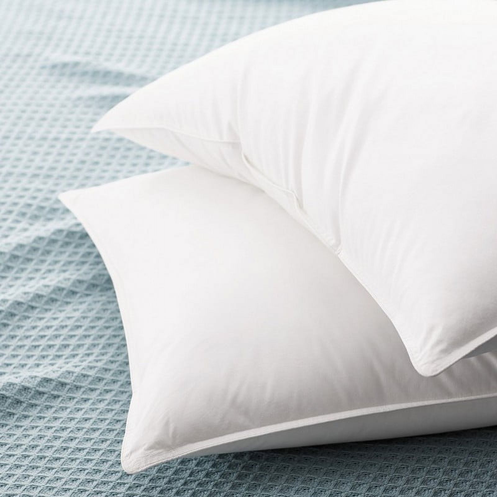 Better Down and Feather Pillows ExtraFirm Density Pillows Down Side