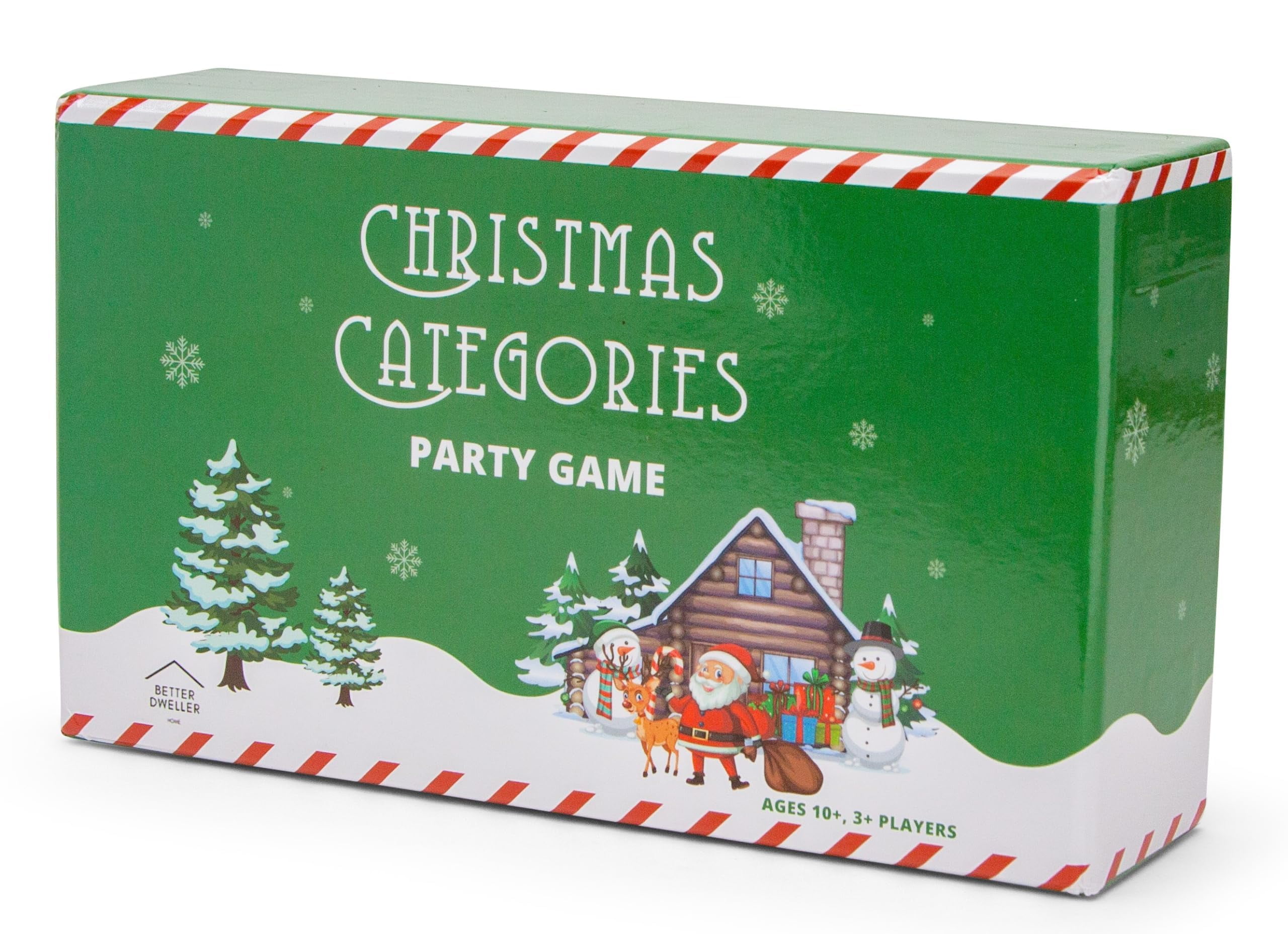 Better Dweller Christmas Categories, Fun Party Game for Card, Trivia