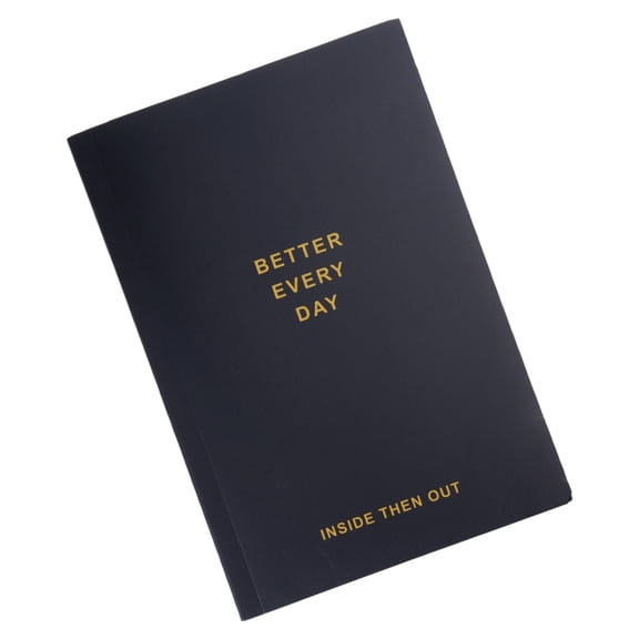 Better Every Day Journal 383 Pages Portable Writing Paper Planner For Project Management Planning And Daily Recording