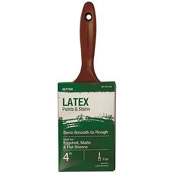 Better Flat Cut Brush, 4 in.