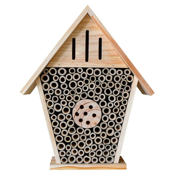 Better Gardens Wood Insect Chateau, Brown