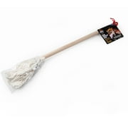 Better Grillin BBQ Bastin Mop Basting Barbecue Brush/Mop Easily Applies Marinades, Sauces, Washes Out, 16in Handle, 1pk