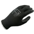 thumbnail image 1 of Better Grip?? Ultra Thin Sandy Latex Coated Gloves - L / Black / 4 Pairs, 1 of 5