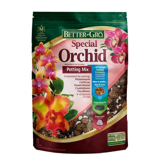 Better-Gro Special Orchid Mix Grade Bark Potting Repotting