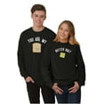thumbnail image 1 of Better Half Cute Couples Matching Long Sleeve TShirt Men Women Brisco Brands S, 1 of 7