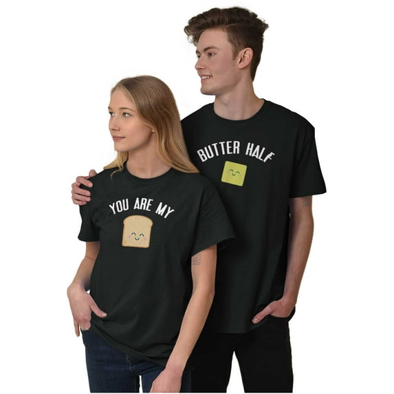 Better Half Cute Couples Matching Men's Graphic T Shirt Tees Brisco Brands L