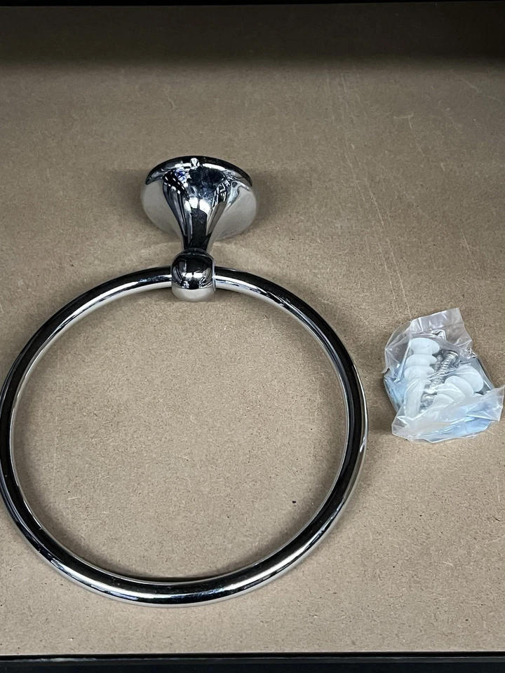 Better Home Products Chrome Towel Ring