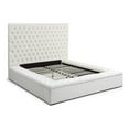 thumbnail image 1 of Better Home Products Classic Metal Queen Platform Bed Cream, 1 of 11