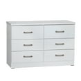 thumbnail image 1 of Better Home Products DD & PAM 6 Drawer Engineered Wood Bedroom Dresser in White, 1 of 4