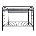 thumbnail image 1 of Better Home Products Oasis Twin over Twin Metal Bunk Bed in Black, 1 of 5