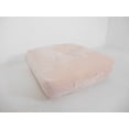 thumbnail image 1 of Better Home and Gardens Quilted Velvet Oversized 24" x 24" Square Floor Cushion Petal Pink Pack of 1, 1 of 2