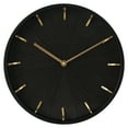 thumbnail interactive-video image 1 of Better Homes & Gardens 11.5 Quartz Battery Modern Woodgrain Indoor Wall Clock, Easy Installation, 1 of 9