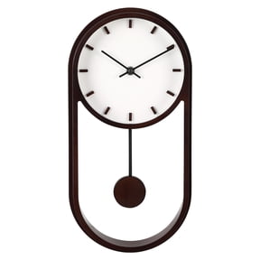 Better Homes & Gardens 7.8" Quartz Modern Indoor Pendulum Clock, Easy Installation