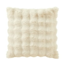 Better Homes & Garden 22" x 22" Bubble Fur Decorative Throw Pillow For Adult