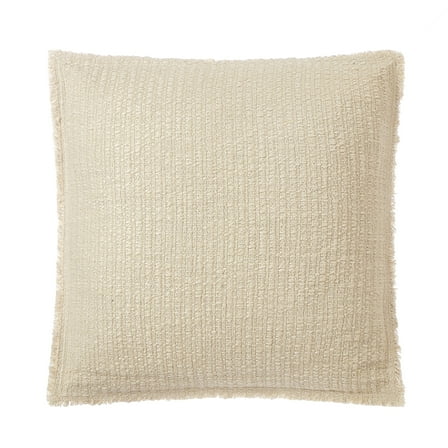 Better Homes & Gardens 22" x 22" Papyrus Beige Sunny Decorative Throw Pillow for Adults