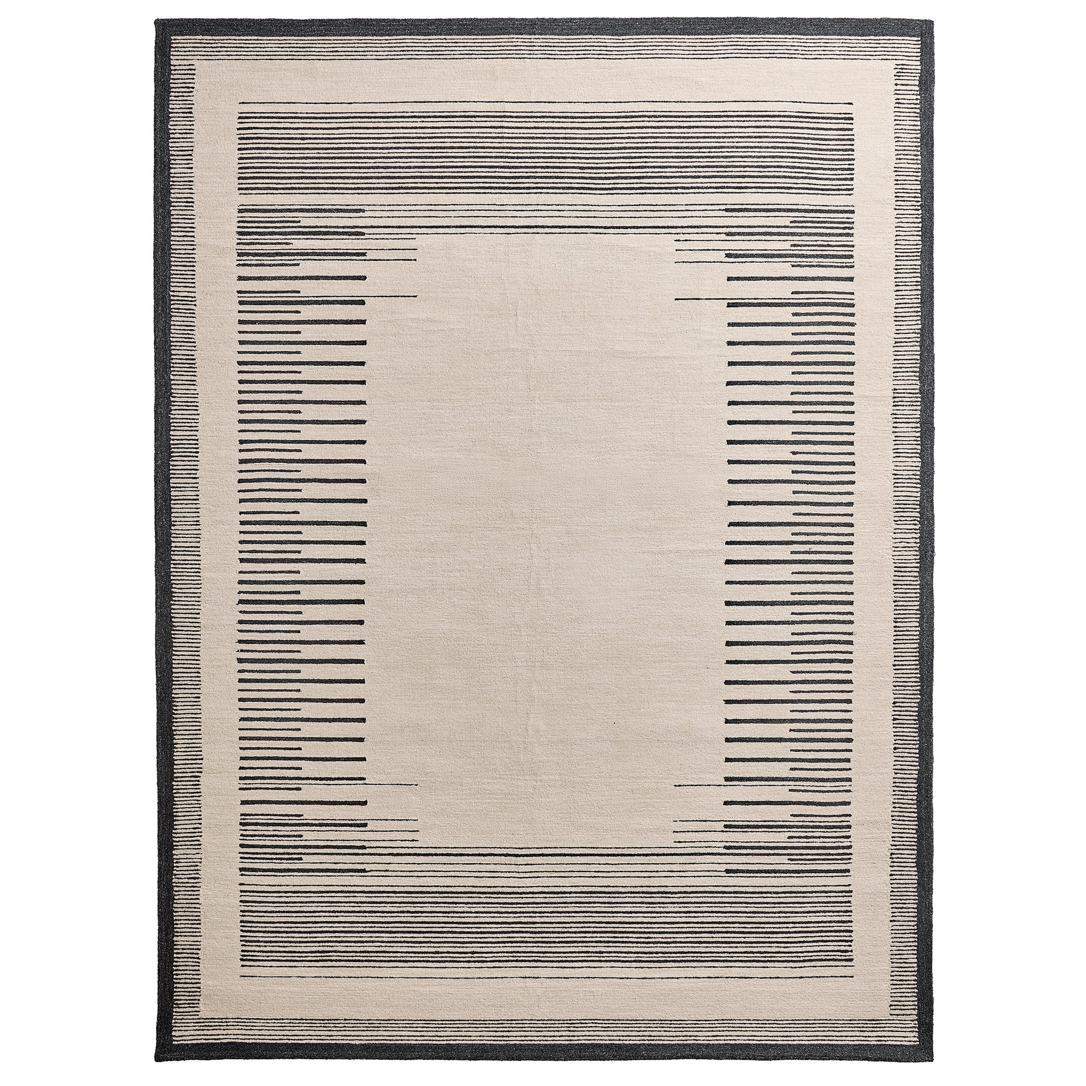 Better Homes & Garden Abstract Border Lines Area Rug 9x12