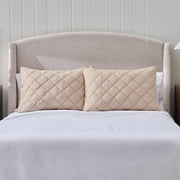 Better Homes & Garden Diamond Gauze Shams, King, Beige, 2 Pack