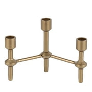 Better Homes & Garden 6" Gold Iron Pillar Taper Candle Holder Candelabra