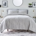 thumbnail image 1 of Better Homes & Garden Grey Chenille 3-Piece Comforter Set, King, All Ages, 1 of 9