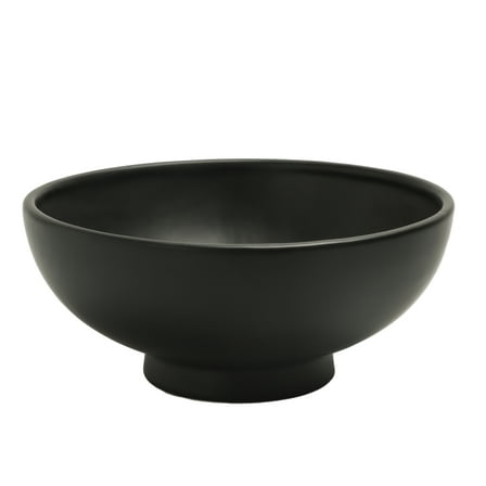 Better Homes & Garden Matte Black Round Ceramic 9.4" Decorative Bowl