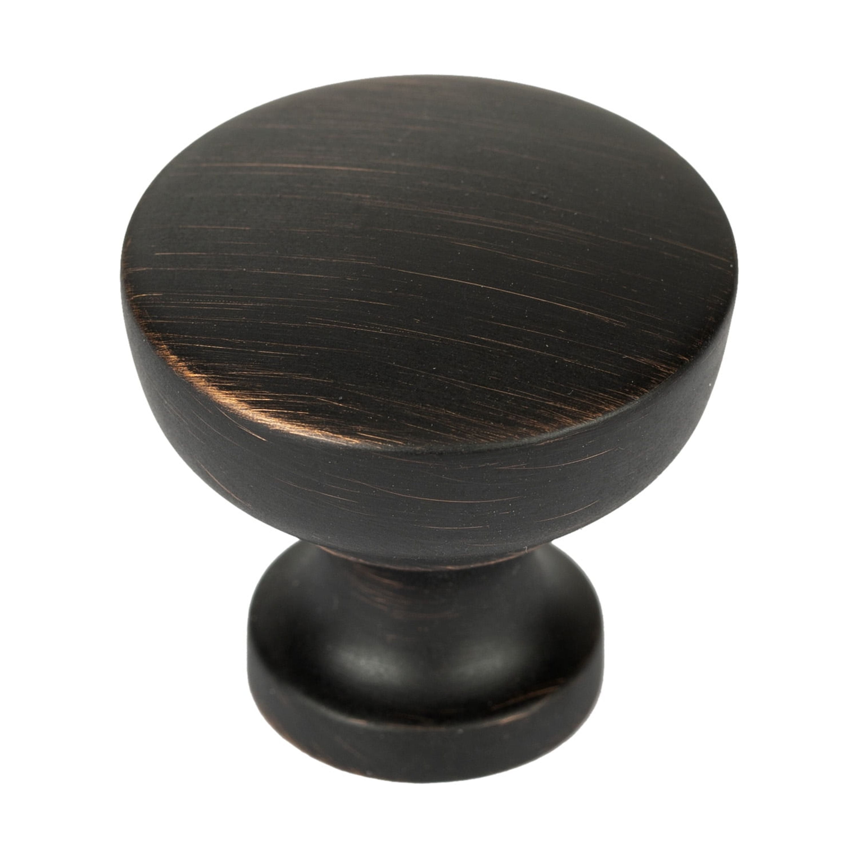 Better Homes & Gardens 1-1/4 Inch Modern Knob, Oil Rubbed Bronze, 2 pack