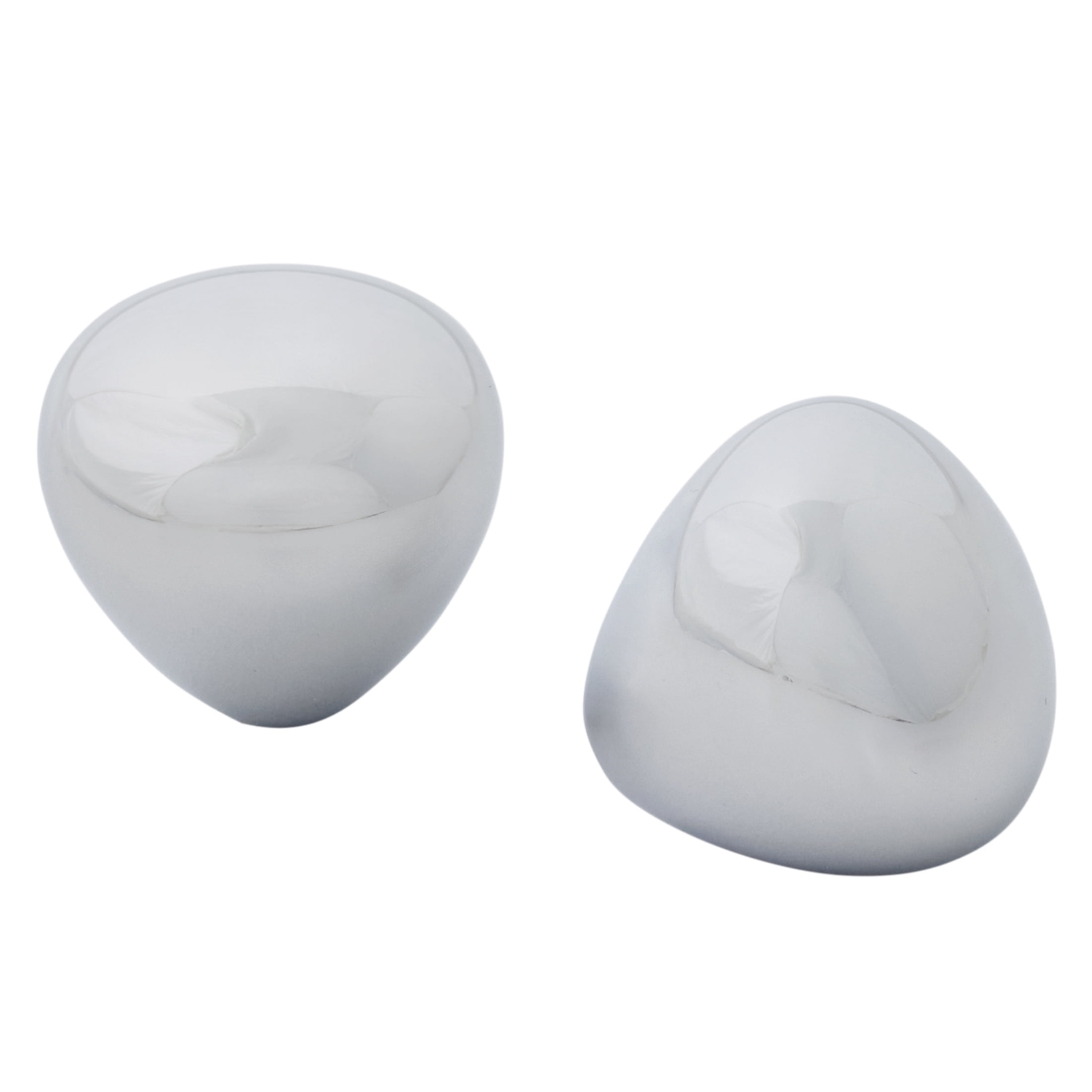 Better Homes & Gardens 1.1" Liquid Ball Knob, Sleek Simplicity Collection, 2 Pack, Chrome