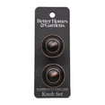 thumbnail image 1 of Better Homes & Gardens 1-5/16" (33mm) Turned Knob, Oil Rubbed Bronze, 2 Pack, 1 of 6