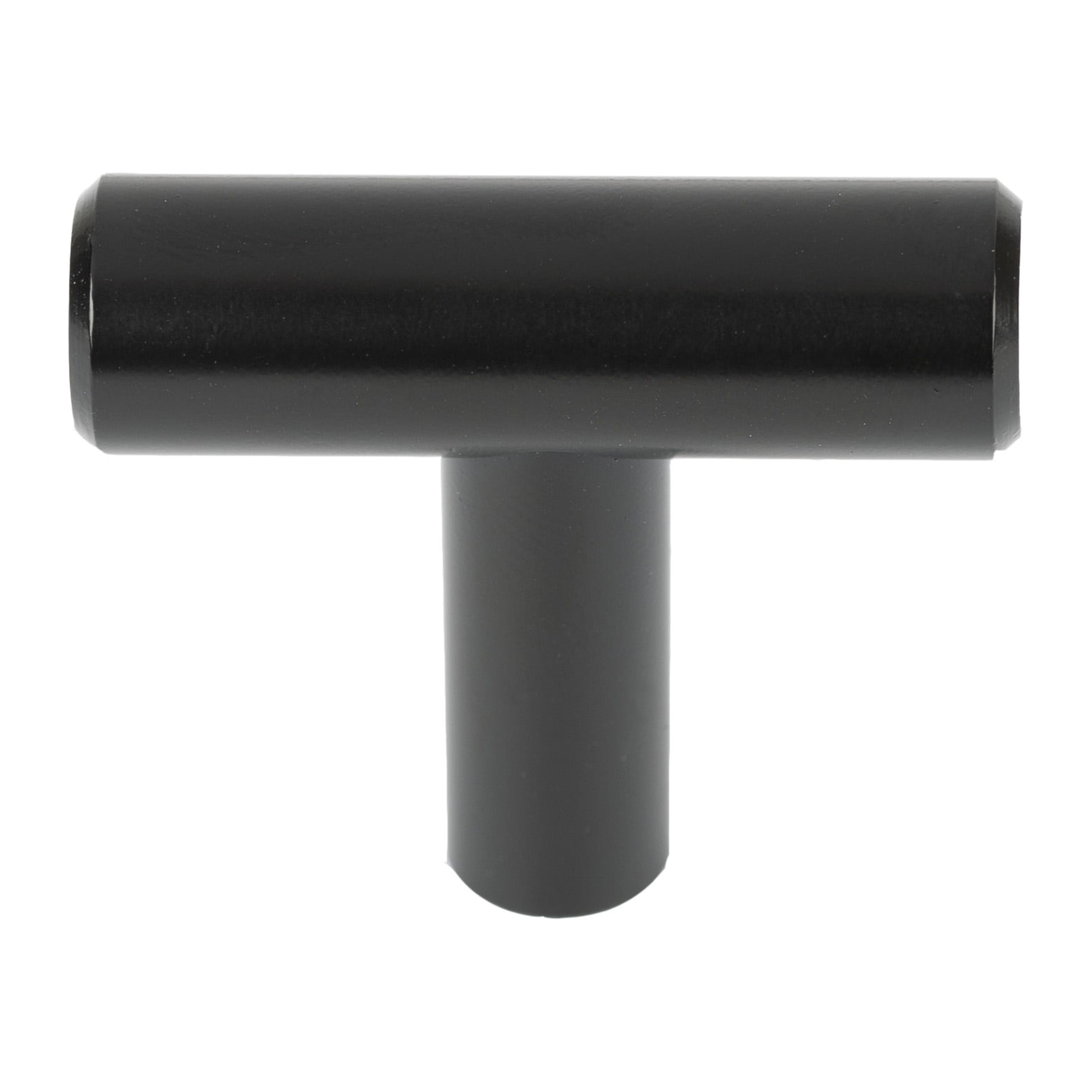 Better Homes & Gardens 19/16" (40mm) Bar Knob, Matte Black, 2 Pack