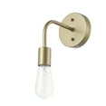 thumbnail image 1 of Better Homes & Gardens 1 Light Indoor Wall Sconce, Burnished Brass Finish, Bulb Not Included, 1 of 10